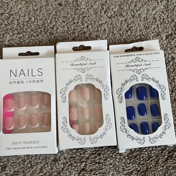 3 sets of press on nails - Picture 2 of 3